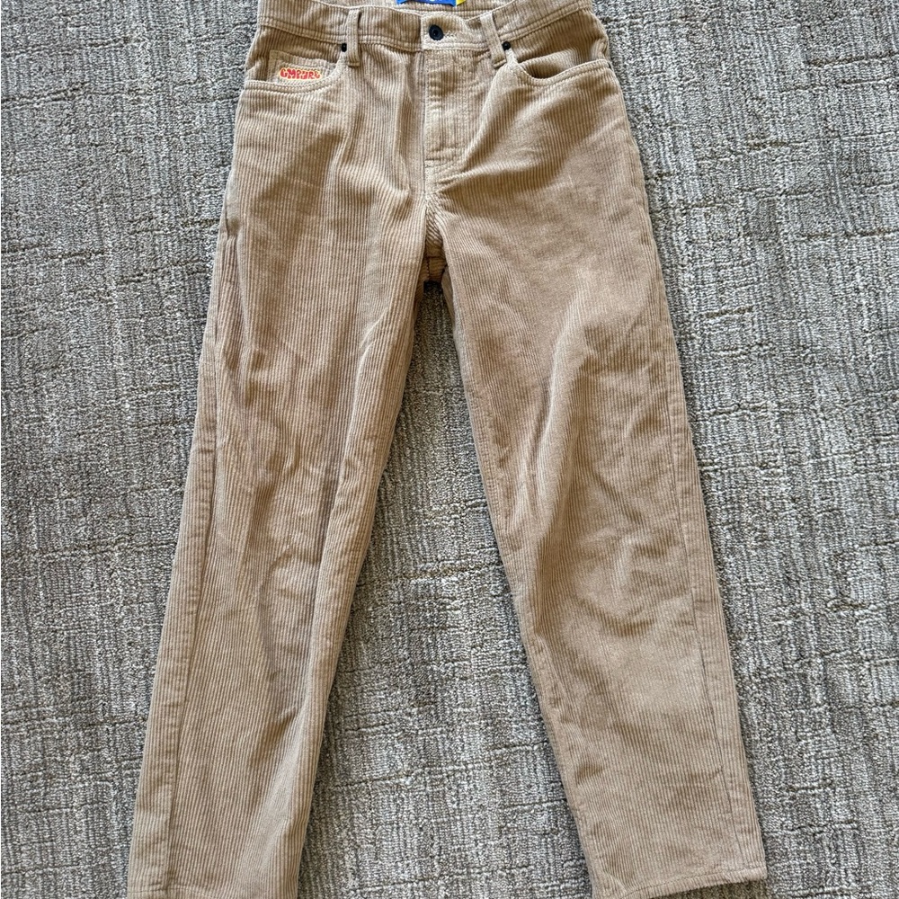 Empyre Tan Loose Fit Corduroy Pants